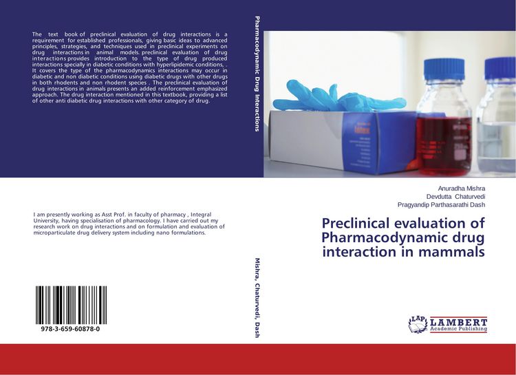 Produktbild: Preclinical evaluation of Pharmacodynamic drug interaction in mammals