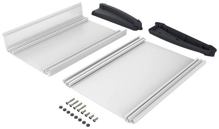 Produktbild: Bopla ALU-TOPLINE ATPH 1850-250 Pult-Geh&auml;use (L x B x H) 250 x 181 x 53 mm Aluminium, ABS Graphitgrau (RAL 7024), Natur 1 St.