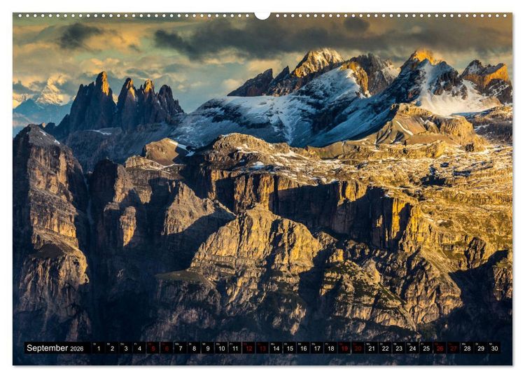 Produktbild: Lagazuoi Dolomiten (Wandkalender 2026 DIN A2 quer), CALVENDO Monatskalender