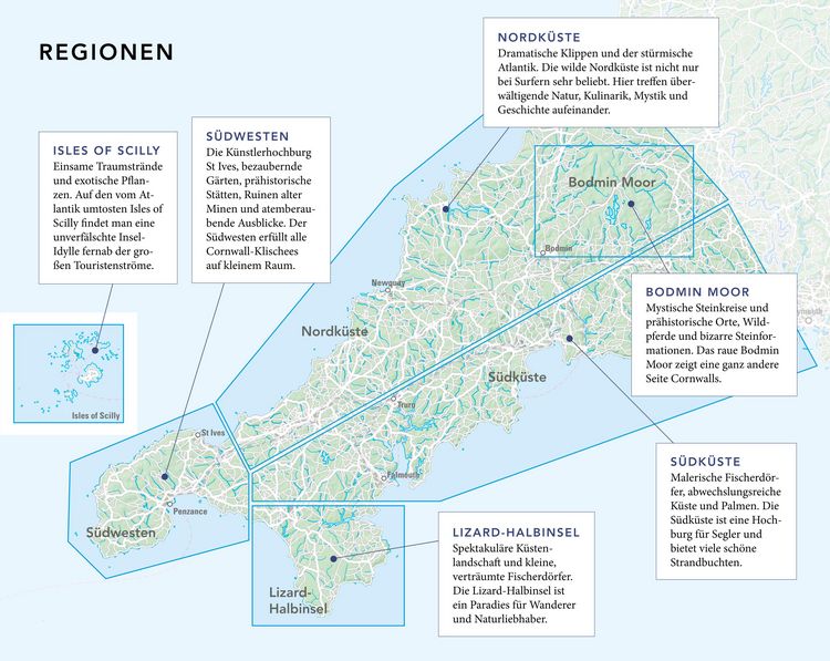 Produktbild: MERIAN Reisef&uuml;hrer Cornwall