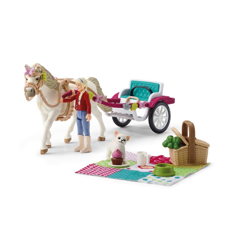Produktbild: Schleich Horse Club 42467 - Kutsche für Pferdeshow, Spielset