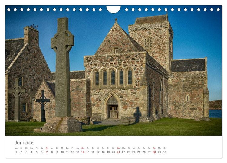 Produktbild: Iona. Insel der Pilger (Wandkalender 2026 DIN A4 quer), CALVENDO Monatskalender