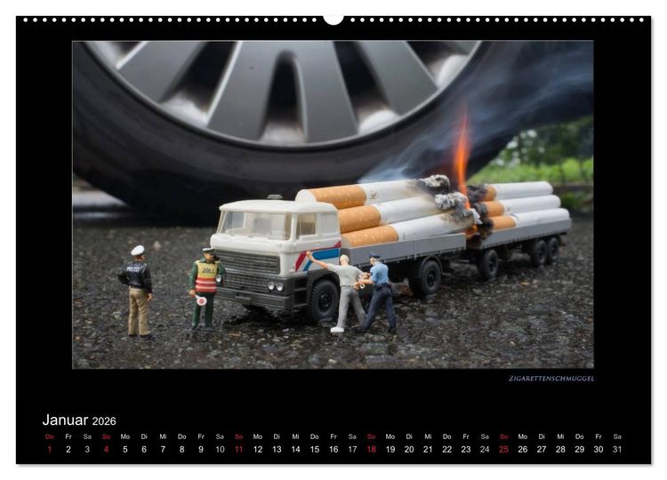 Produktbild: Polizeieins&auml;tze, in der gro&szlig;en Welt (hochwertiger Premium Wandkalender 2026 DIN A2 quer), Kunstdruck in Hochglanz