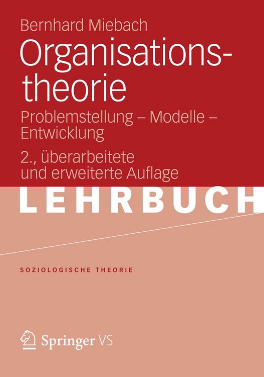 Produktbild: Organisationstheorie