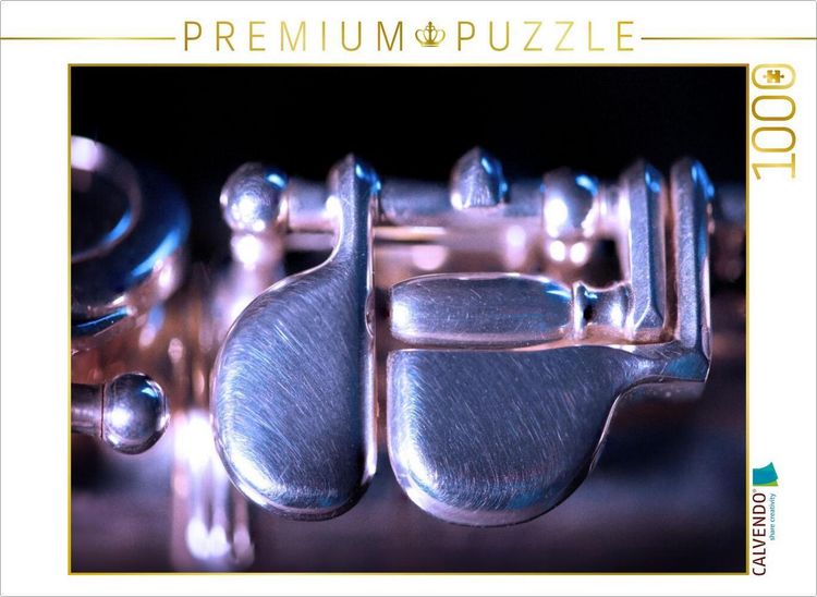 Produktbild: CALVENDO Puzzle Klappe einer Querfl&ouml;te | 1000 Teile Lege-Gr&ouml;&szlig;e 64x48cm Foto-Puzzle f&uuml;r gl&uuml;ckliche Stunden