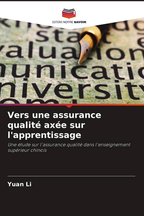 Produktbild: Vers une assurance qualit&eacute; ax&eacute;e sur l'apprentissage