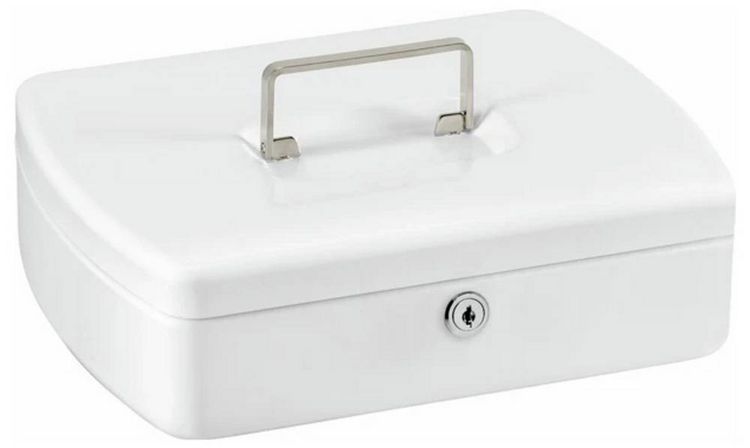 Produktbild: Burg W&auml;chter ZK 2307 EURO Geldkassette (B x H x T) 255 x 75 x 200mm Wei&szlig;