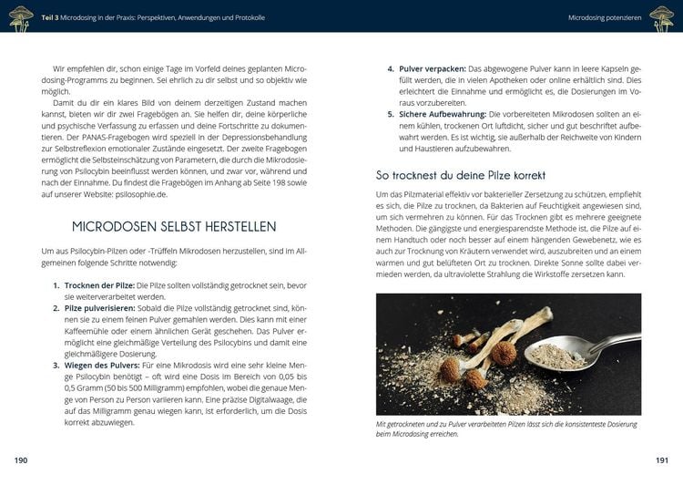 Produktbild: Microdosing mit Psilocybin