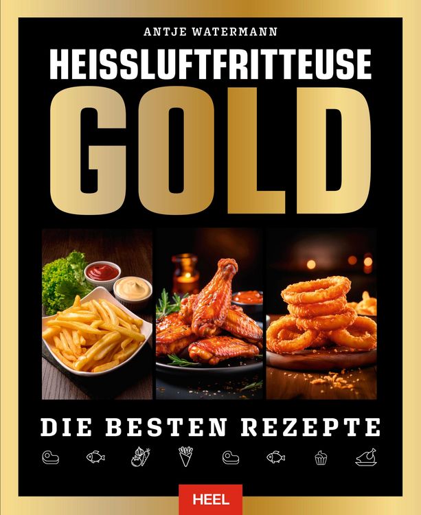 Produktbild: Hei&szlig;luftfritteuse Gold