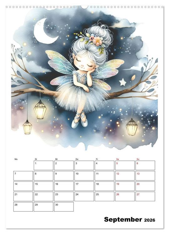 Produktbild: Schlummernde Magie (hochwertiger Premium Wandkalender 2026 DIN A2 hoch), Kunstdruck in Hochglanz