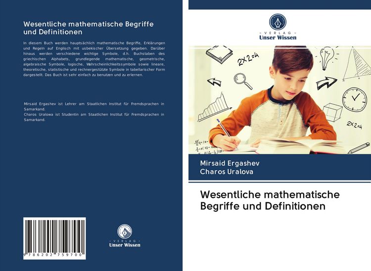 Produktbild: Wesentliche mathematische Begriffe und Definitionen