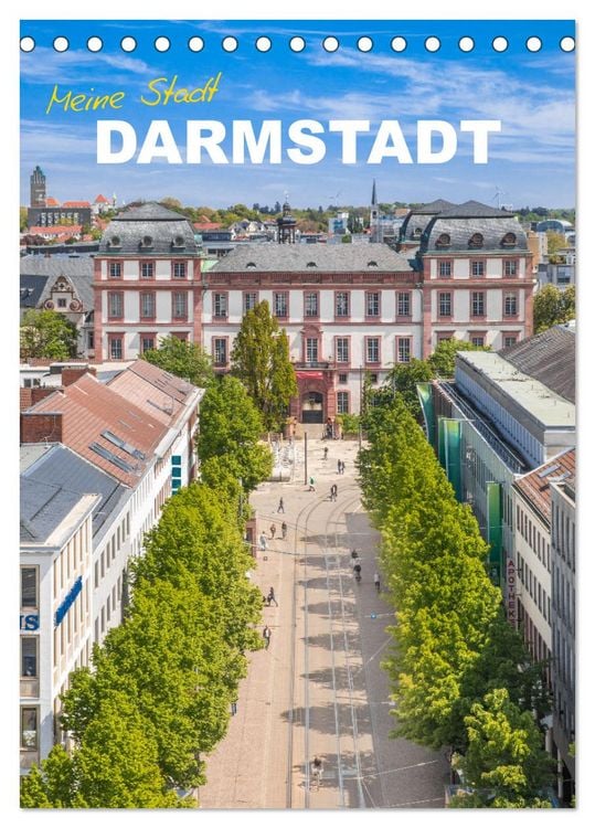 Produktbild: Meine Stadt Darmstadt (Tischkalender 2026 DIN A5 hoch), CALVENDO Monatskalender
