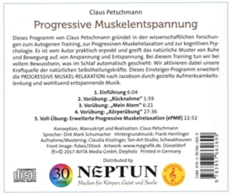 Progressive Muskelentspannung - nach Jacobson