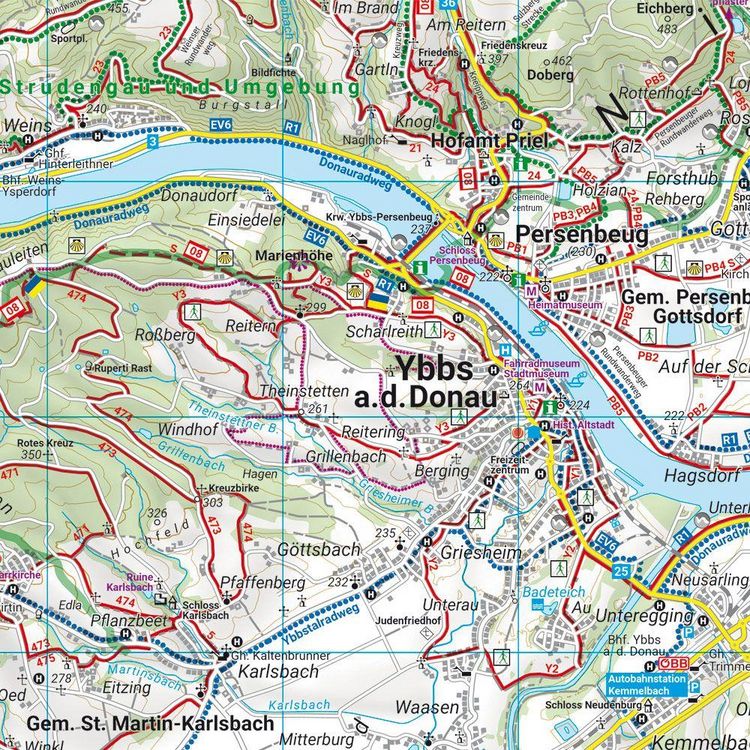Produktbild: freytag & berndt Wanderkarte WK 0031 &Ouml;tscherland, Mariazell - Erlauftal - Melker Alpenvorland 1:50.000
