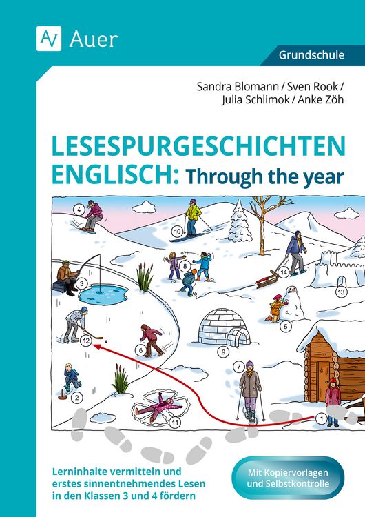 Produktbild: Lesespurgeschichten Englisch: Through the year