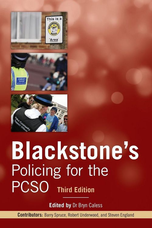 Produktbild: Blackstone's Policing for the Pcso (Revised)