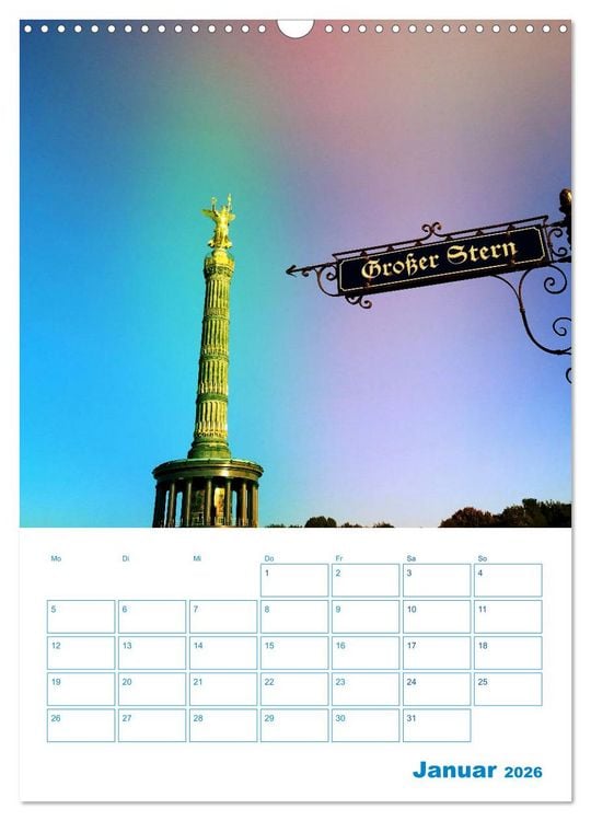 Produktbild: BERLIN geht immer (Wandkalender 2026 DIN A3 hoch), CALVENDO Monatskalender