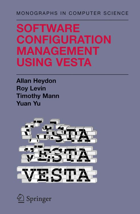 Produktbild: Software Configuration Management Using Vesta
