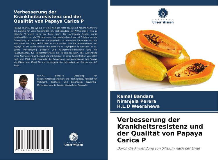 Produktbild: Verbesserung der Krankheitsresistenz und der Qualit&auml;t von Papaya Carica P