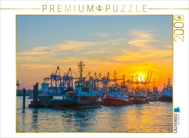 Produktbild: CALVENDO Puzzle Hafenschlepper | 2000 Teile Lege-Gr&ouml;&szlig;e 90x67cm Foto-Puzzle f&uuml;r gl&uuml;ckliche Stunden