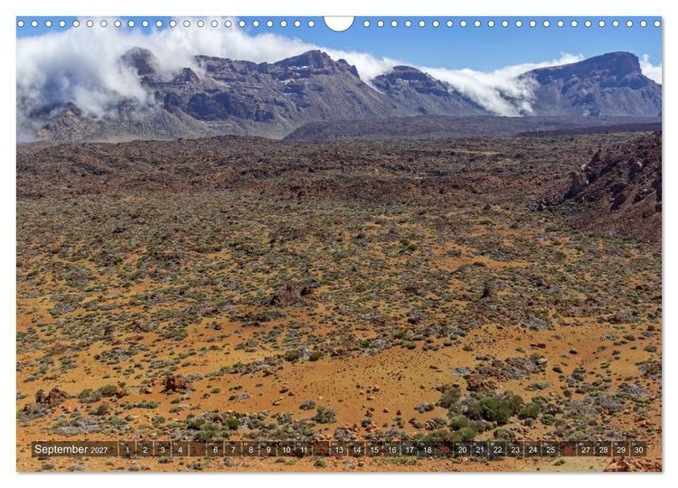 Produktbild: Vulkaninsel im Atlantik, Teneriffa (Wandkalender 2027 DIN A3 quer), CALVENDO Monatskalender