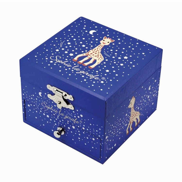Produktbild: Trousselier Musikspieldose m. Schublade Sophie die Giraffe Milchstrasse, nachtleuchtend