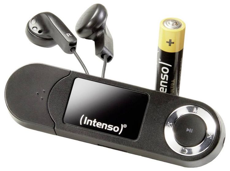 Produktbild: Intenso MP3 Player 64GB Music Walker MP3-Player 64GB Schwarz