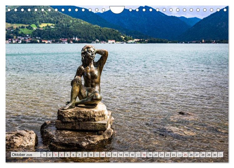 Produktbild: Magischer Tegernsee (Wandkalender 2026 DIN A4 quer), CALVENDO Monatskalender
