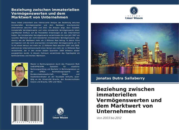 Produktbild: Beziehung zwischen immateriellen Verm&ouml;genswerten und dem Marktwert von Unternehmen