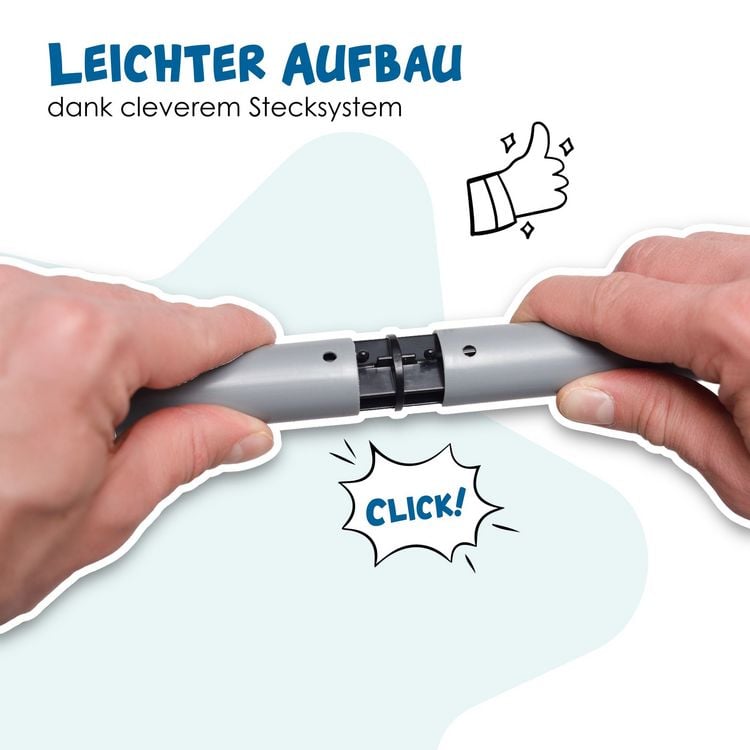Produktbild: alldoro - Verkehrszeichen-Set, 75 cm hoch