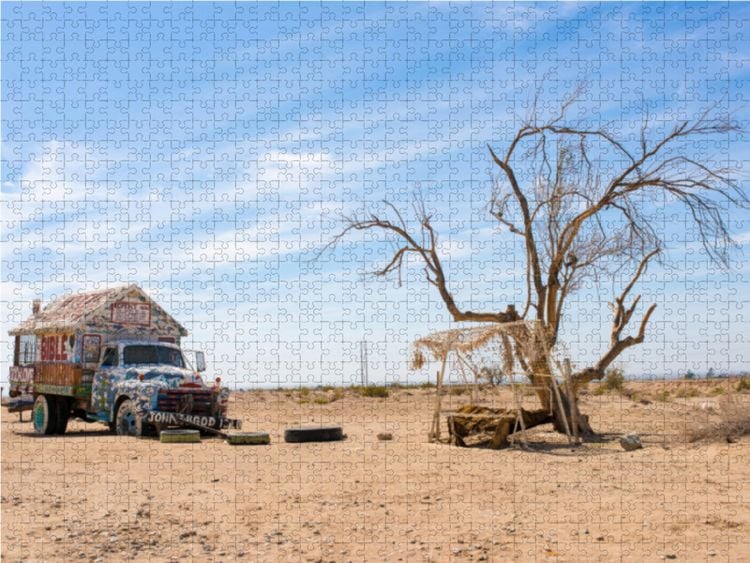 Produktbild: CALVENDO Puzzle Slab City | 1000 Teile Lege-Gr&ouml;&szlig;e 64x48cm Foto-Puzzle f&uuml;r gl&uuml;ckliche Stunden