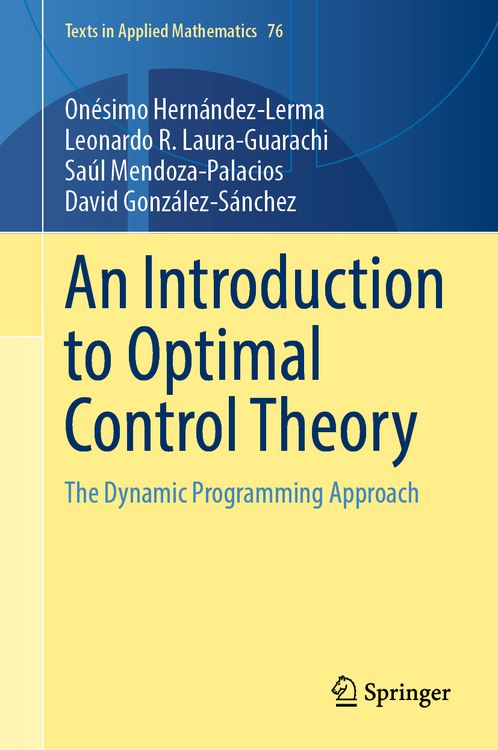 Produktbild: An Introduction to Optimal Control Theory