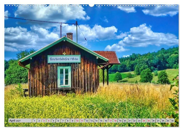 Produktbild: Die Stauden, eine Landschaft aus dem Bilderbuch (Wandkalender 2027 DIN A2 quer), CALVENDO Monatskalender