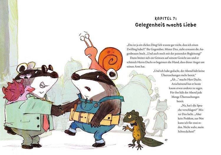 Produktbild: Dachs und Rakete. Der doppelte Dachs