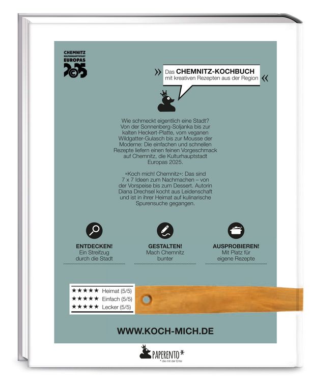 Produktbild: Koch mich! Chemnitz - Das Kochbuch