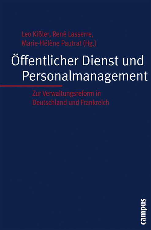 Produktbild: &Ouml;ffentlicher Dienst und Personalmanagement