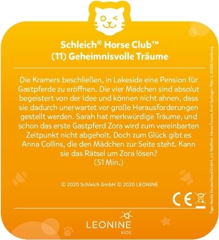 Produktbild: tigercard - Schleich Horse Club - Geheimnisvolle Tr&auml;ume
