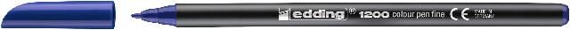 Produktbild: EDDING&reg; Fasermaler 1200, blau