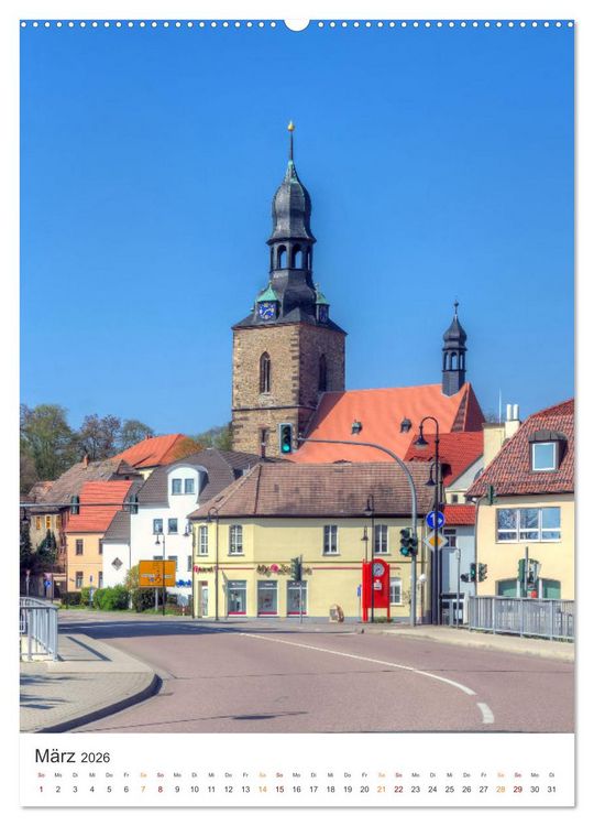 Produktbild: Die Stadt Hettstedt (Wandkalender 2026 DIN A2 hoch), CALVENDO Monatskalender