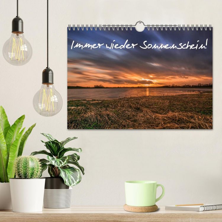 Produktbild: Immer wieder Sonnenschein (Wandkalender 2026 DIN A4 quer), CALVENDO Monatskalender