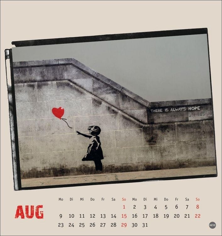 Produktbild: Banksy Postkartenkalender 2027