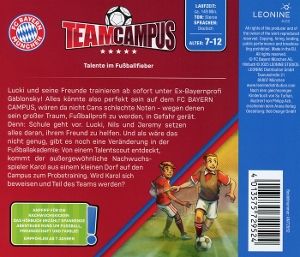 Produktbild: FC Bayern Team Campus - Talente im Fu&szlig;ballfieber (H&ouml;rbuch Band 3)