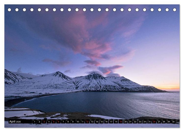 Produktbild: Faszination Licht am Polarkreis (Tischkalender 2026 DIN A5 quer), CALVENDO Monatskalender