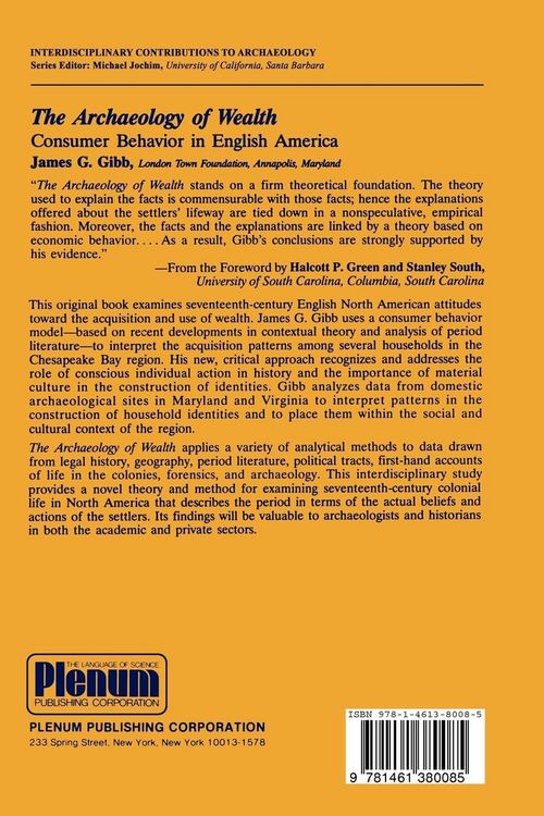 Produktbild: The Archaeology of Wealth
