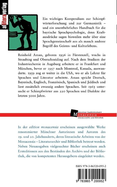 Produktbild: Bayrisch-Österreichisches Schimpfwörterbuch