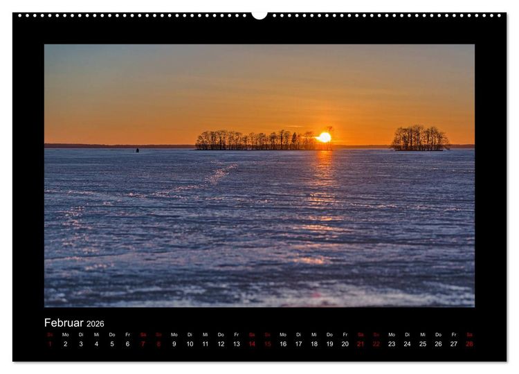 Produktbild: Finnland - Nordische Farbenspiele (Wandkalender 2026 DIN A2 quer), CALVENDO Monatskalender