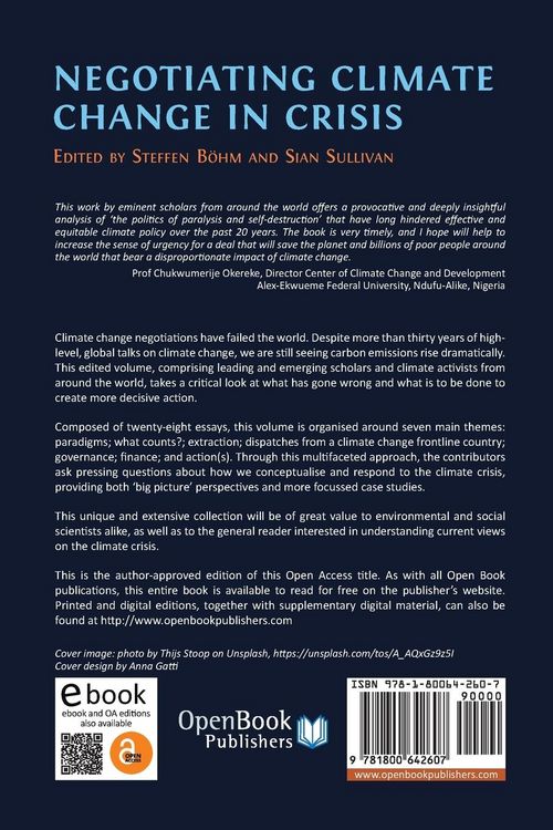 Produktbild: Negotiating Climate Change in Crisis