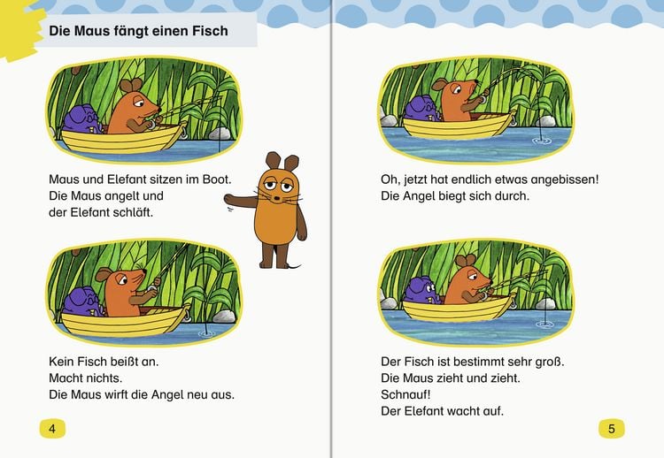 Produktbild: Ich lese Bildergeschichten Die Maus: Unterwegs mit der Maus