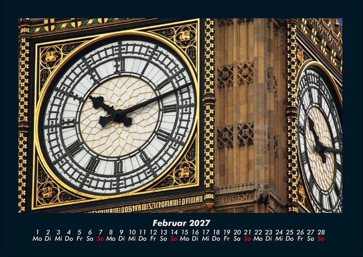 Produktbild: London - Impressionen 2027 Fotokalender DIN A4