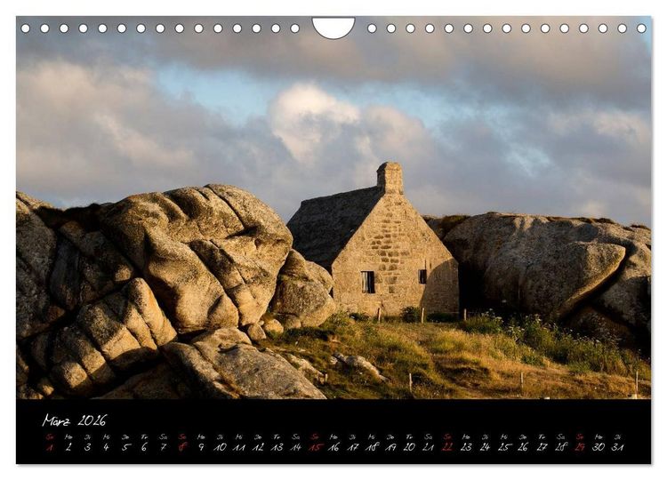 Produktbild: Frankreich Bretagne (Wandkalender 2026 DIN A4 quer), CALVENDO Monatskalender